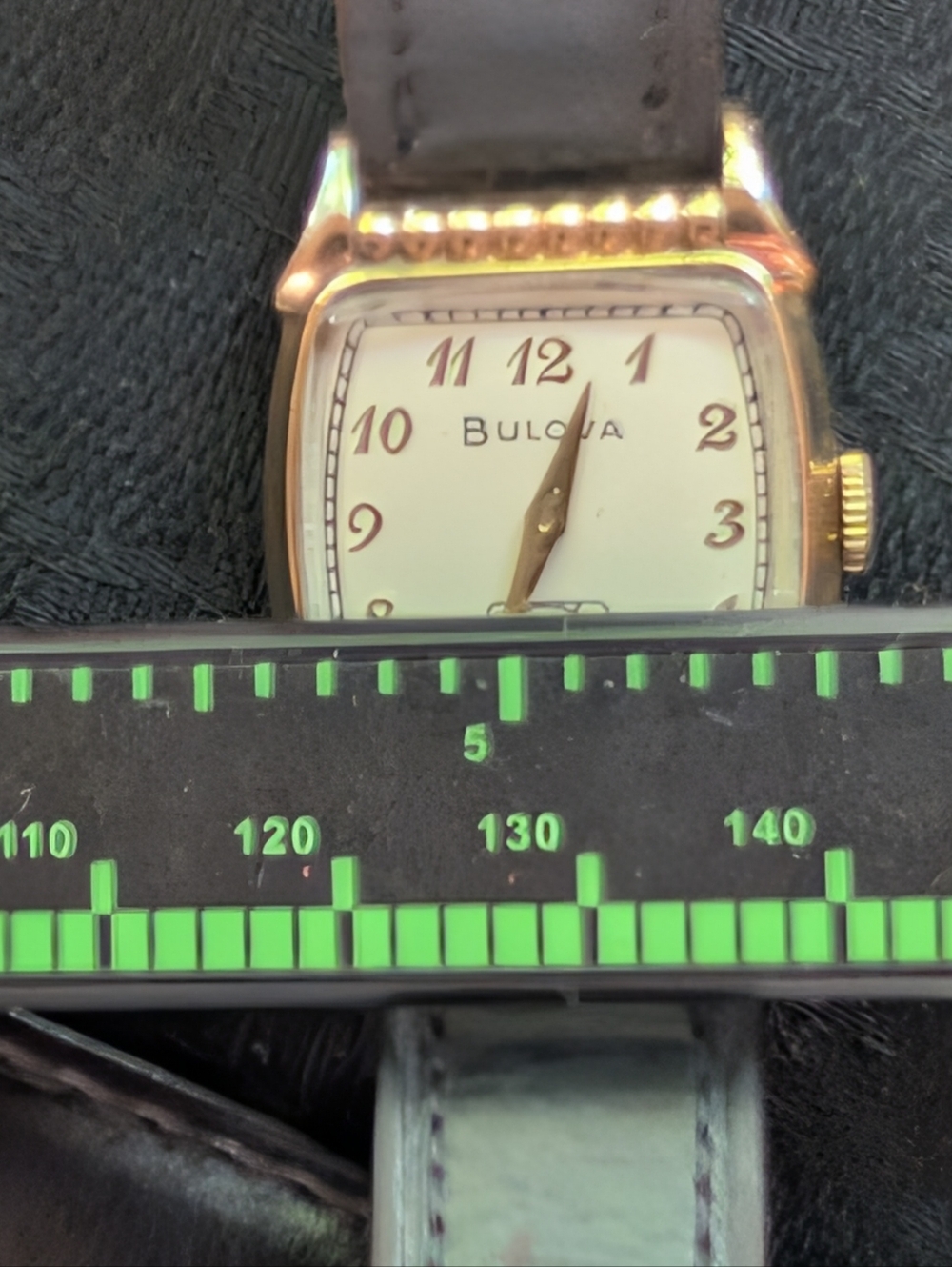 Vintage 1948 Bulova 10K Rose Gold Filled Watch Works Great!! Newly Serviced - Picture 2 of 14